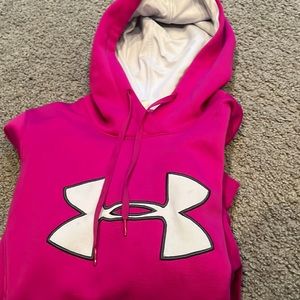 Under Armour purple stylish hoodie, size small